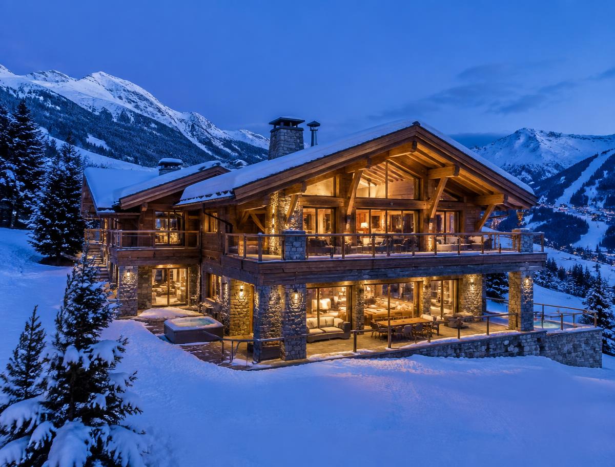 Шале Verbier с директно излизане и връщане със ски